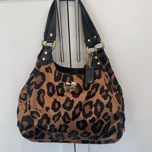 Coach Leopard/Cheetah Hobo Bag